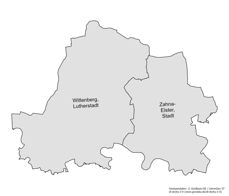 Karte der Gemeinden des Wahlkreises 24