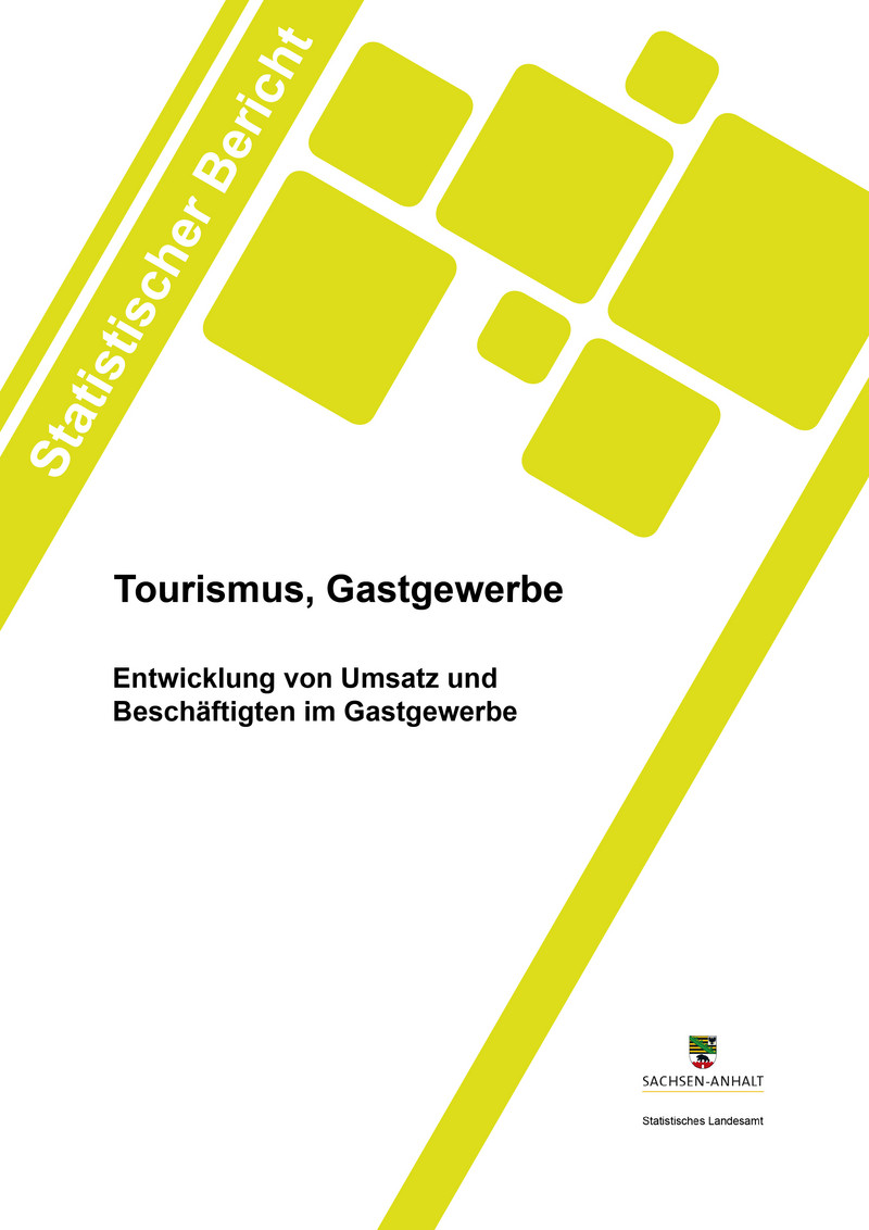 Download PDF  Entwicklung von Umsatz und Beschäftigten im Gastgewerbe Mai 2025, vorläufige Ergebnisse