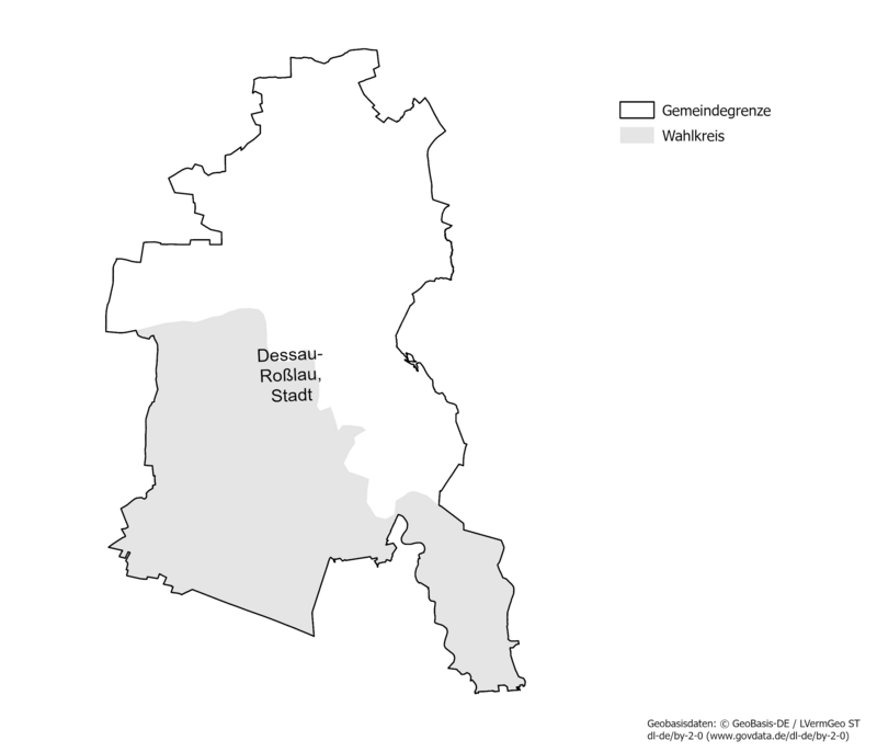 Karte des Wahlkreises 26
