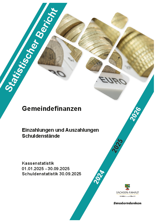 Bericht Gemeindefinanzen Einzahlungen und Auszahlungen, Schuldenstände